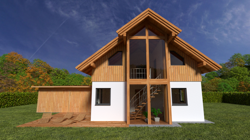 Bergwelten Kärnten - Panorama3D Holz Modulhaus